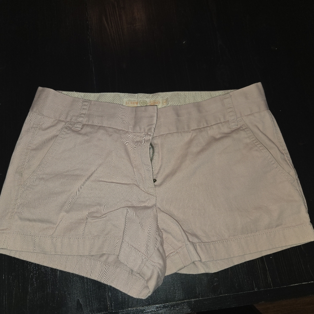 J. Crew Light Pink Women's Chino Shorts